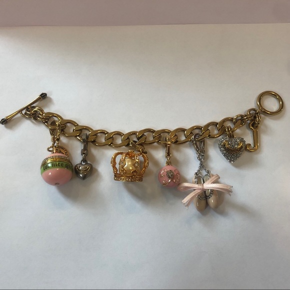 Juicy Couture Charm Bracelet With 5 